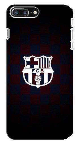 Силиконовый чехол с изображением «Лого FCB» для iPhone 8 Plus