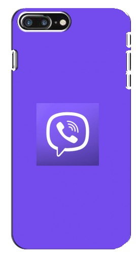 Чехол с картинкой «Лого Viber» для iPhone 8 Plus