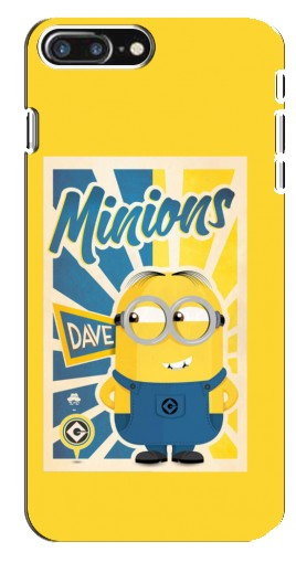 Силиконовый чехол с изображением «Minions» для iPhone 8 Plus