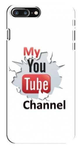 Чехол с картинкой «My YouTube» для iPhone 8 Plus