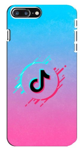 Чехол с принтом «Нота ТикТок» для iPhone 8 Plus