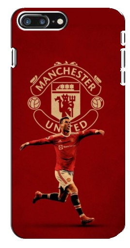 Чехол с картинкой «Ronaldo в МЮ» для iPhone 8 Plus