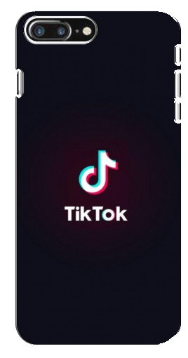 Чехол с принтом «TikTok темный» для iPhone 8 Plus