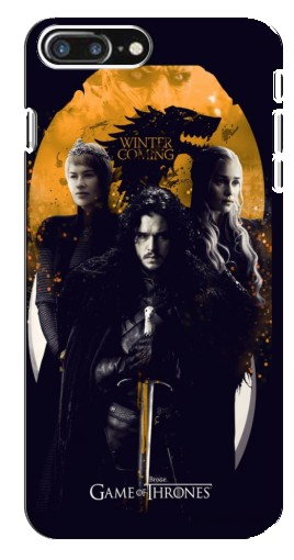 Чехол с печатью «Winter Coming»  для iPhone 8 Plus