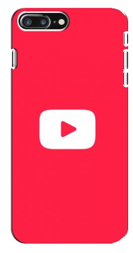 Чехол с картинкой «YouTube Кнопка» для iPhone 8 Plus