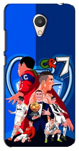 Чехол с принтом «CR7» для Meizu M6