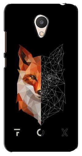 Чехол с печатью «Fox»  для Meizu M6