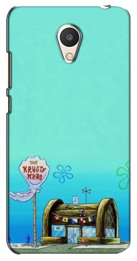 Чехол с принтом «Krusty Krab» для Meizu M6