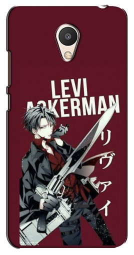 Чехол с принтом «levi Ackerman» для Meizu M6