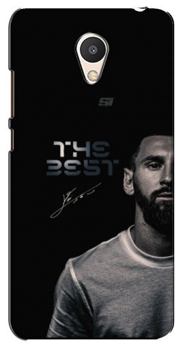 Силиконовый чехол с изображением «The Best Messi» для Meizu M6