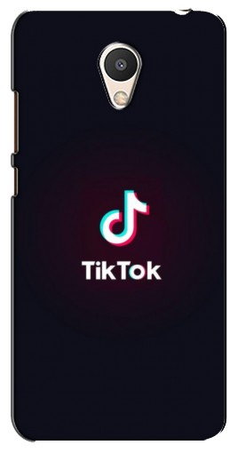 Чехол с картинкой «TikTok темный» для Meizu M6