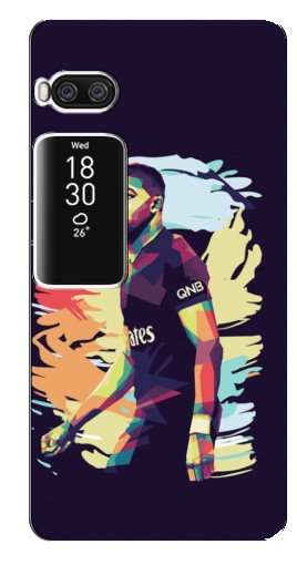 Чехол с принтом «ART Mbappe» для Meizu Pro 7