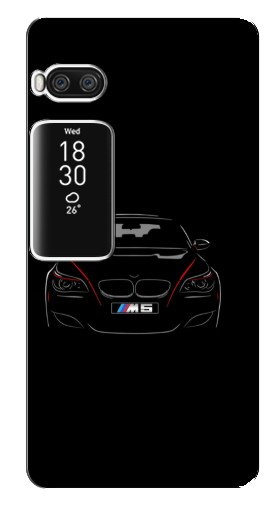 Силиконовый чехол с изображением «BMW M5» для Meizu Pro 7