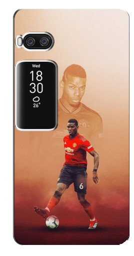 Чехол с печатью «Pogba с Манчестера»  для Meizu Pro 7