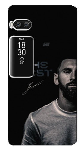 Чехол с печатью «The Best Messi»  для Meizu Pro 7