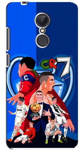 Чехол с печатью «CR7»  для Xiaomi Redmi 5 Plus