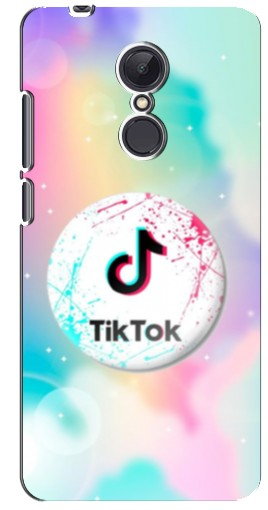 Силиконовый чехол с изображением «TikTok принт» для Xiaomi Redmi 5 Plus