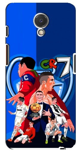 Чехол с картинкой «CR7» для Meizu M6s