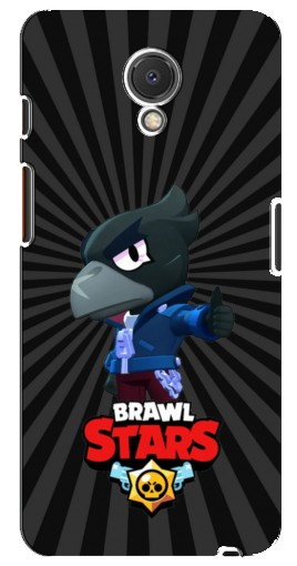 Чехол с принтом «Crow Brawl Stars» для Meizu M6s