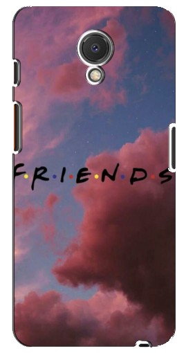 Силиконовый чехол с изображением «Friends» для Meizu M6s