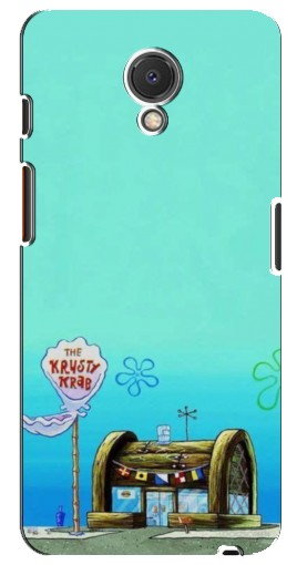 Чехол с картинкой «Krusty Krab» для Meizu M6s