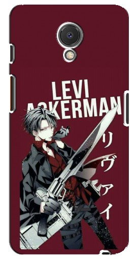 Чехол с картинкой «levi Ackerman» для Meizu M6s