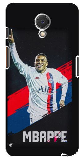 Силиконовый чехол с изображением «Mbappe в ПСЖ» для Meizu M6s