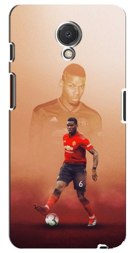 Чехол с печатью «Pogba с Манчестера»  для Meizu M6s