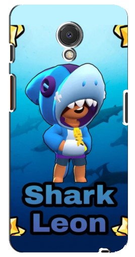 Чехол с принтом «Shark Leon» для Meizu M6s