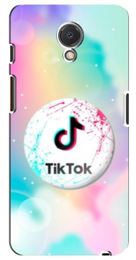 Чехол с печатью «TikTok принт»  для Meizu M6s