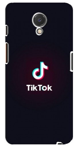 Чехол с картинкой «TikTok темный» для Meizu M6s