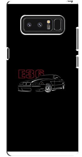 Чехол с картинкой «BMW E36» для samsung Galaxy Note 8