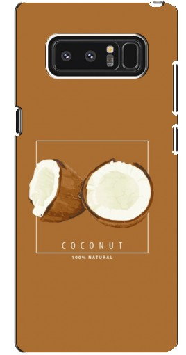 Силиконовый чехол с изображением «Coconut» для samsung Galaxy Note 8