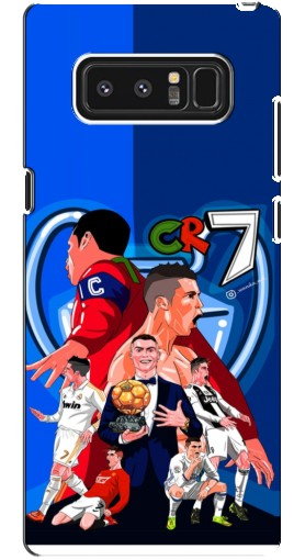 Чехол с печатью «CR7»  для samsung Galaxy Note 8