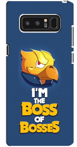 Силиконовый чехол с изображением «Gold Boss» для samsung Galaxy Note 8