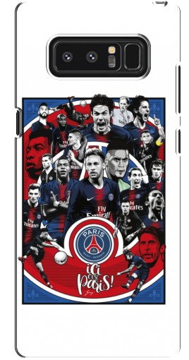 Чехол с картинкой «Команда PSG» для samsung Galaxy Note 8