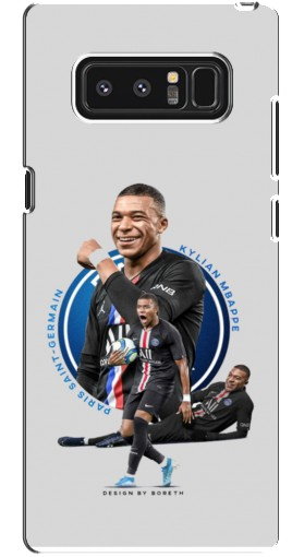 Силиконовый чехол с изображением «Kylian Mbappe» для samsung Galaxy Note 8