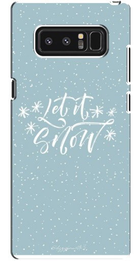 Чехол с картинкой «Let it Snow» для samsung Galaxy Note 8