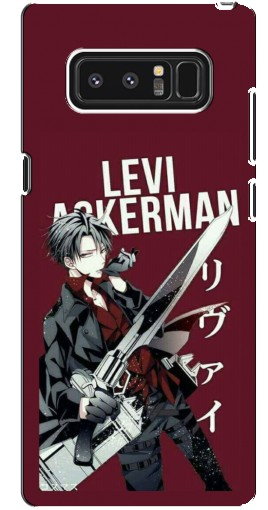 Чехол с печатью «levi Ackerman»  для samsung Galaxy Note 8