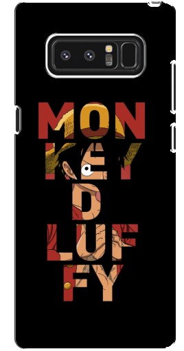 Чехол с печатью «Monky d Luffy»  для samsung Galaxy Note 8