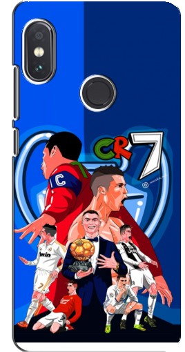 Чехол с печатью «CR7»  для Xiaomi Redmi Note 5 Pro