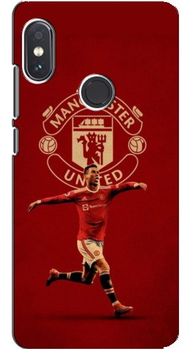 Чехол с картинкой «Ronaldo в МЮ» для Xiaomi Redmi Note 5 Pro