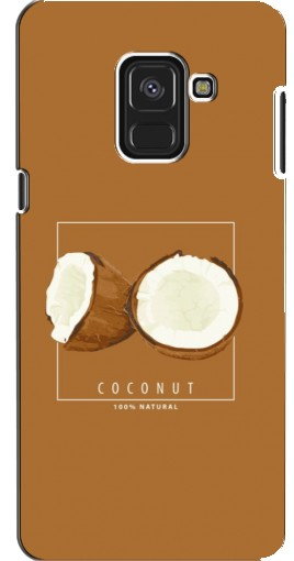 Силиконовый чехол с изображением «Coconut» для Samsung A8, A8 2018, A530F