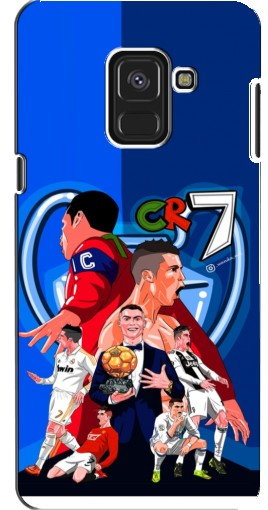 Чехол с принтом «CR7» для Samsung A8, A8 2018, A530F