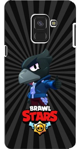 Чехол с печатью «Crow Brawl Stars»  для Samsung A8, A8 2018, A530F