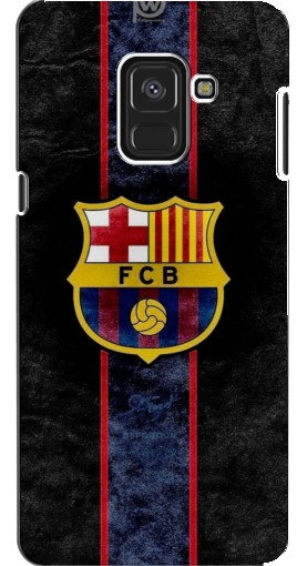 Силиконовый чехол с изображением «FCB» для Samsung A8, A8 2018, A530F