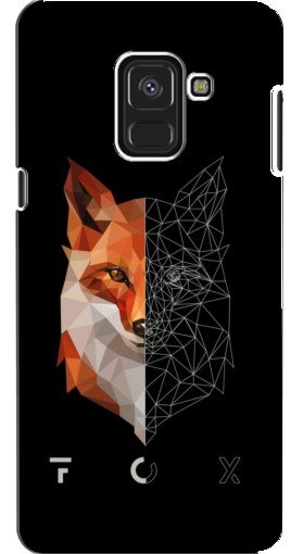 Чехол с печатью «Fox»  для Samsung A8, A8 2018, A530F