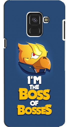 Силиконовый чехол с изображением «Gold Boss» для Samsung A8, A8 2018, A530F