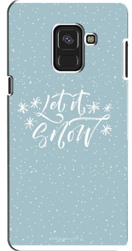 Чехол с принтом «Let it Snow» для Samsung A8, A8 2018, A530F