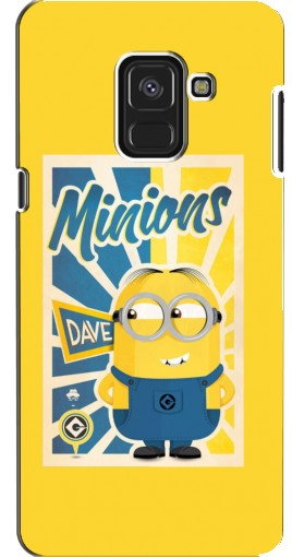 Чехол с принтом «Minions» для Samsung A8, A8 2018, A530F